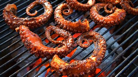 Pulpo Cajun A La Parrilla La Capital Youtube