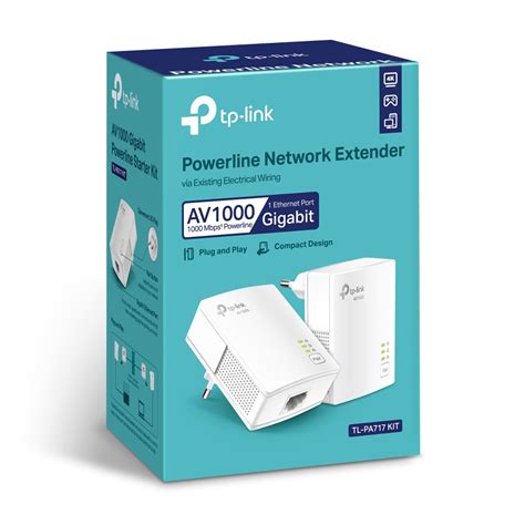 TL PA717 KIT Kit CPL AV1000 Gigabit TP Link France