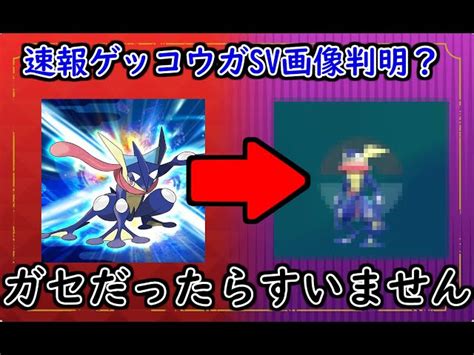 【ネタバレ注意】真偽不明情報？ ポケモンsvのゲッコウガ立ち上がる？【ゆっくり解説】 リア研リアのポケモン観察研究所｜youtubeランキング