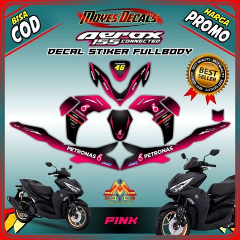 Bisa Cod Bayar Di Tempat Decal Stiker Full Body Yamaha New Aerox