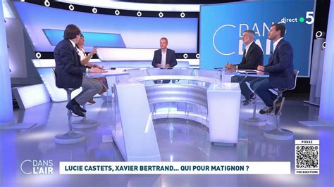 Lucie Castets Xavier Bertrand Qui Pour Matignon Cdanslair 01 08