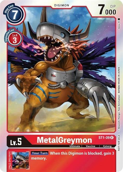 Metalgreymon Official Tournament Pack Events Digimon Cardtrader