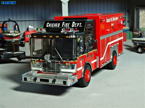 Chicago Fire Department Squad 1 Kmecentral States Diecas Flickr