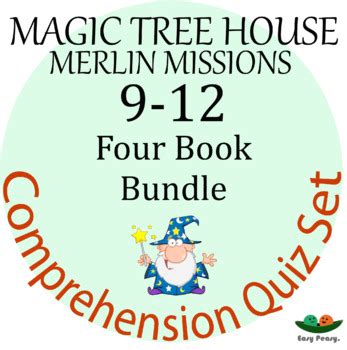 Magic Tree House Merlin Missions Book Bundle By Easypeasy