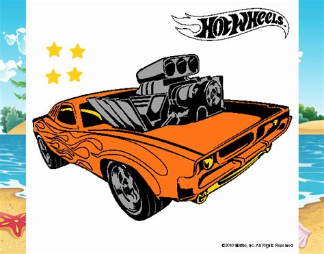 Dibujo de Hot Wheels pintado por en Dibujos net el día a las Imprime