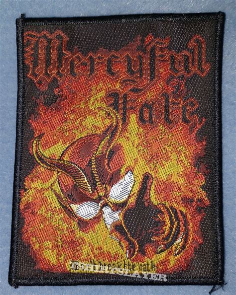 Mercyful Fate Dont Break The Oath Woven Patch Tshirtslayer Tshirt