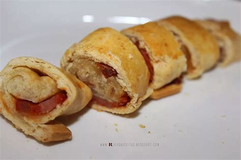 Rolinhos de chouriço chorizo rolls Receita Petitchef