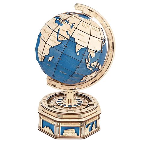 3D Wooden Puzzle The Globe | Mind Games Canada