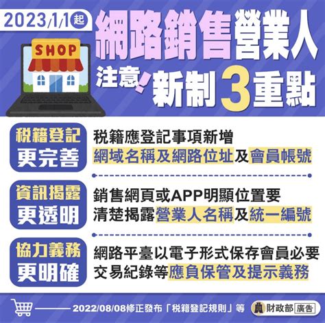 網路賣家需揭露統編及公司名稱之規定 112年1月1日起 Eric Cpa Notes