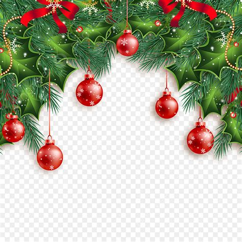 Christmas Decoration Balls Hd Transparent Christmas Green Leaf Round