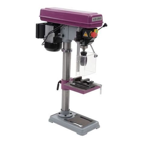 SIDAMO STAR 16 PE Perceuse détabli avec Etau Moteur Monophasé 230V