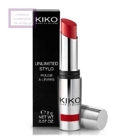 Kiko Milano Unlimited Stylo Trwała szminka do ust cena opinie