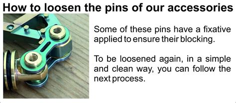 How To Loosen Step By Step The Screws Where We Have Used Thread Locking