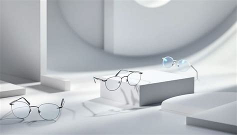premium rimless glasses image   stockcake