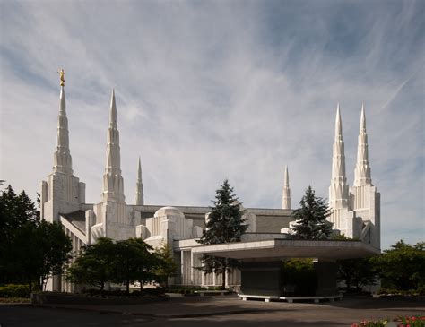 Portland Oregon Temple Photograph Gallery