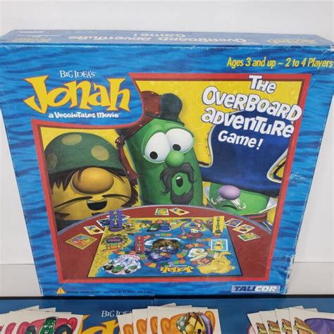 Talicor 7200 Veggietales Board Game Jonah The Overboard Adventure For Sale Online Ebay