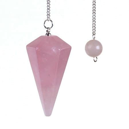 Rose Quartz Pendulum | Pranalink