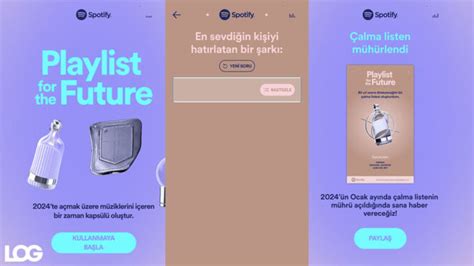 Spotify ilginç zaman kapsülü özelliğini kullanıma sundu LOG