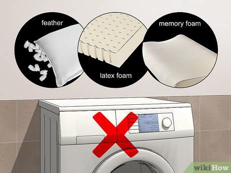 How To Wash A Pillow In The Washing Machine 12 Steps