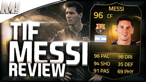 Fifa Ut Tif Messi Fifa Ultimate Team Inform Player Review