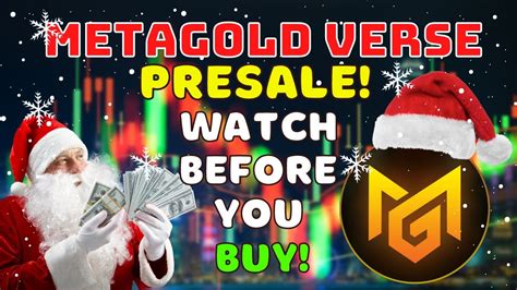 Metagold Verse Quick Review Presale Starts Soon Youtube