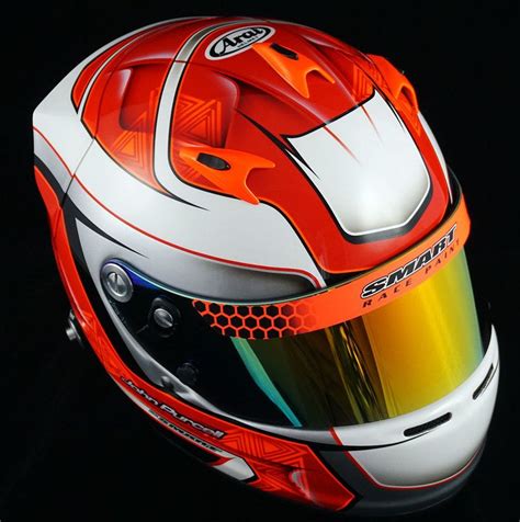 John Purcells Arai Gp 6 — Smart Race Paint Helmet Painting At Its