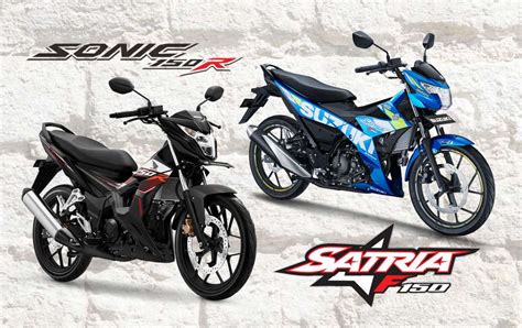 KOMPARASI Honda Sonic 150R Vs Suzuki Satria F150