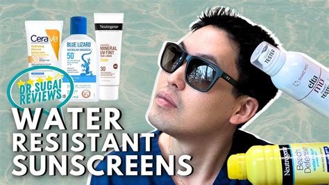 The Best Water Resistant Sunscreens Youtube