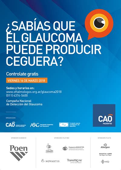 Campaña Nacional De Detección Del Glaucoma 2018 Consejo Argentino De