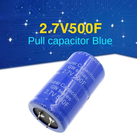 Автомобильный конденсатор 2.7 v500f SAMWHA Super Farad конденсатор 2.7 ...