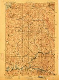 Old Historical Maps of Sanders County, MT | Pastmaps