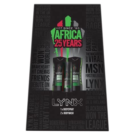 Lynx Africa 25 Years Mini Collection | Ocado