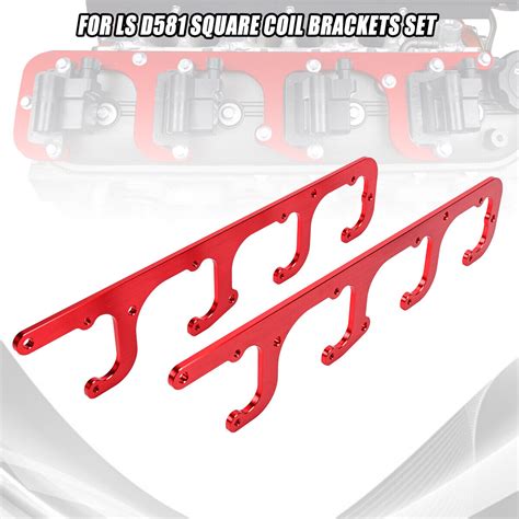 For Ls Ls1 48l 53l 57l 60l 62l D581 Square Coil Bracket For Chevrolet Truck Ebay