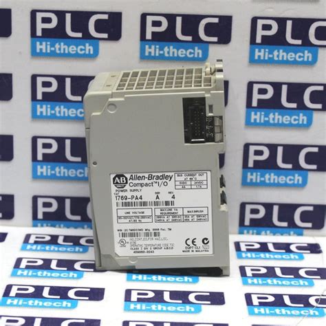 Compack Logix Pa Allen Bradley Compactlogix Power Supply V