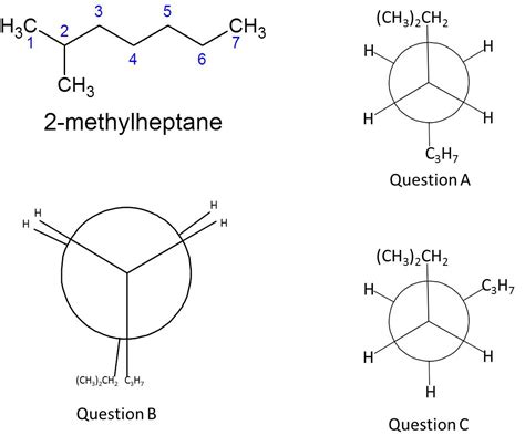 Solved Use 2 Methylheptane To Answer The Following Questions A Use