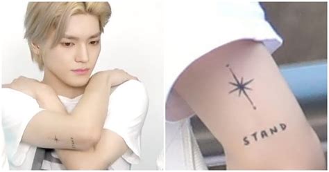 Ncts Taeyong Explains Meaning Behind His Tattoos And Why He Changed