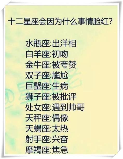 十二星座女如何稱呼另一半，十二星座會因為什麼事情臉紅？ 每日頭條