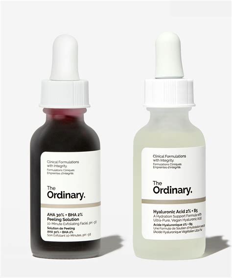 The Ordinary AHA/BHA + Hyaluronic Acid Duo at BEAUTY BAY