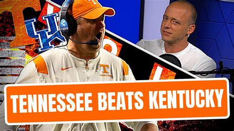 Tennessee Beats Kentucky Josh Pate Rapid Reaction Late Kick Cut