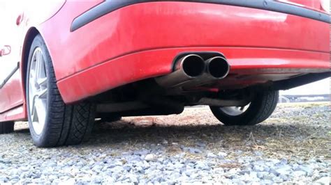 2007 Saab 9 3 20t 3 Exhaust Youtube