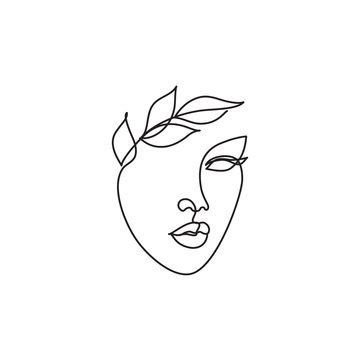 Woman Face Drawing Outline ~ Vector Womensrights Sonje Nivublog | Boddeswasusi