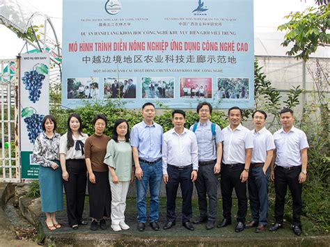 Working with Nanjing Forestry University - Bacgiang Agriculture and ... 