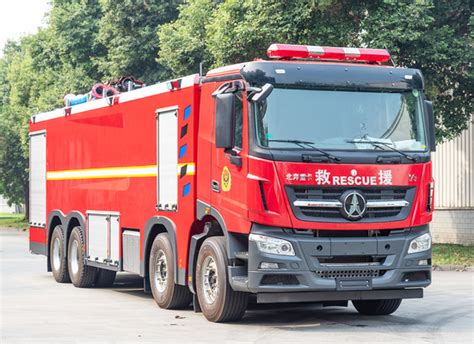 Beiben 24 Ton Water Tank Fire Fighting Truck Price Specialized Vehicle