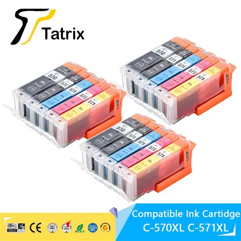 Cartucho De Tinta Compatible Con Canon Pgi Xl Cli Xl Pgi Para