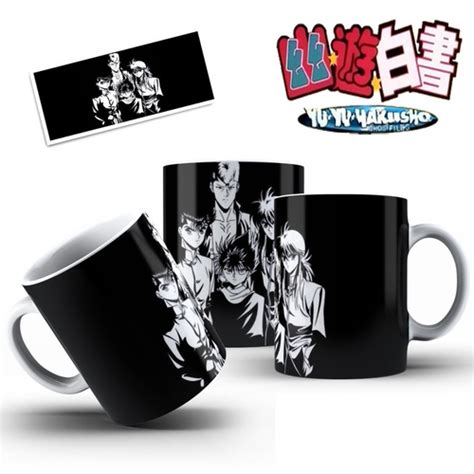 Caneca Personalizada Anime Yu Yu Hakusho Porcelana Modelo 01 Em