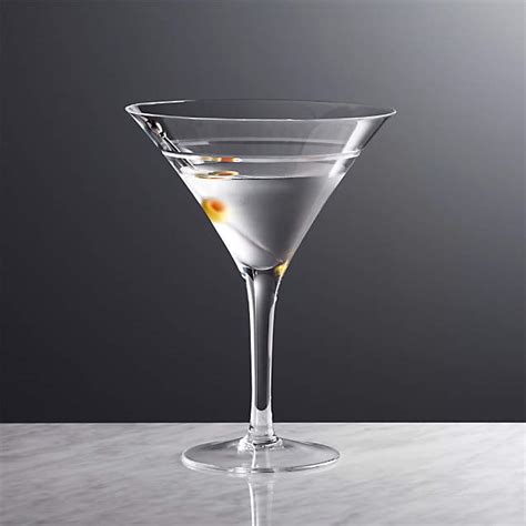 Vance Cut Glass 8 Oz Martini Reviews Crate And Barrel