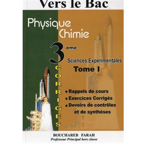 Vers Le Bac Physique Chimie Me Science T Synotec