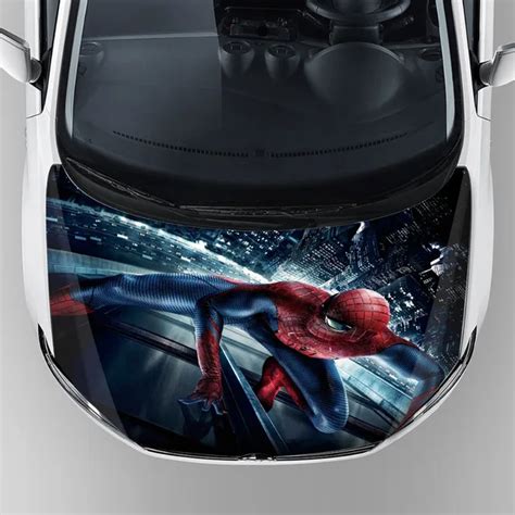 new premium spiderman graphics vinyl car decal sticker self adhesvie ...