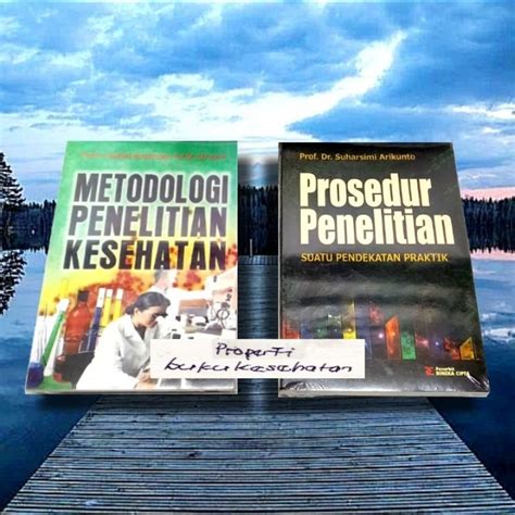 Jual PAKET 2 BUKU METOPEN METODOLOGI PENELITIAN KESEHATAN Dan