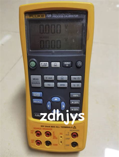 Fluke 725 Multi Function Process Calibrator Not Actually FedEx Or DHL